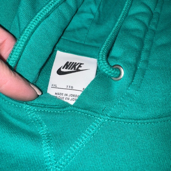 Nike Teal Hoodie & sweat pant - Picture 3 of 5